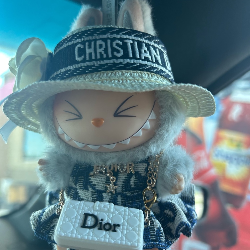 Dior Kids Toy with Blue and White Accessories